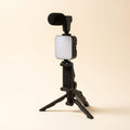 Kit de grabación de video con trípode