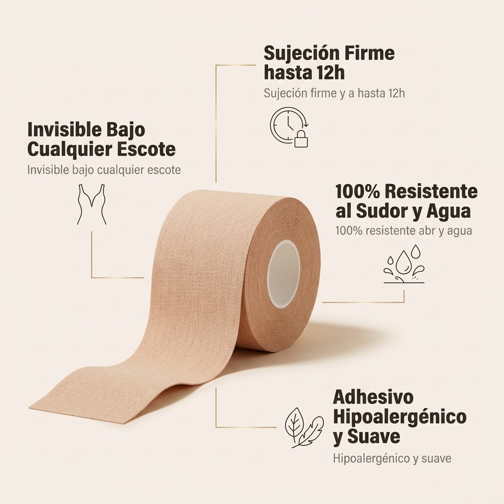 Beneficios de la cinta levanta busto
