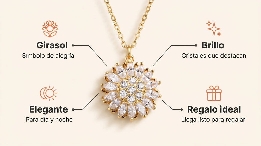 Beneficios del collar girasol