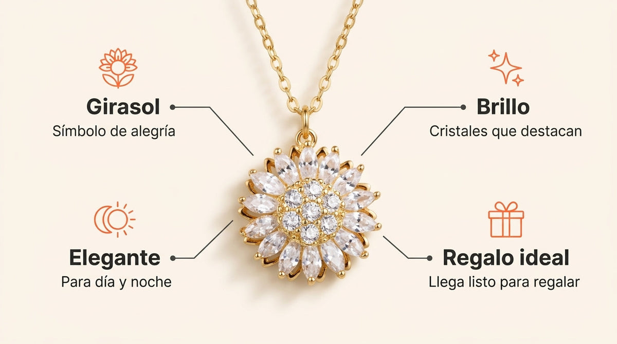 Beneficios del collar girasol